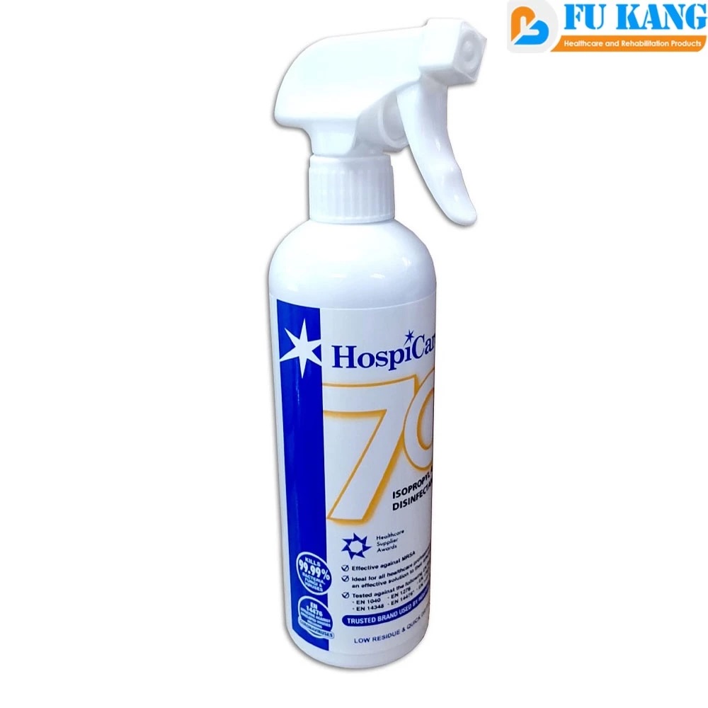 HospiCare 70% IPA Disinfectant Spray 500ml Contain 70% Isopropyl Alcohol Solution