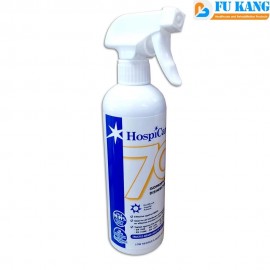 HospiCare 70% IPA Disinfectant Spray 500ml Contain 70% Isopropyl Alcohol Solution