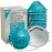 3M 1860 N95 Health Care Particulate Respirator and Surgical Mask - 20 Mask/Box