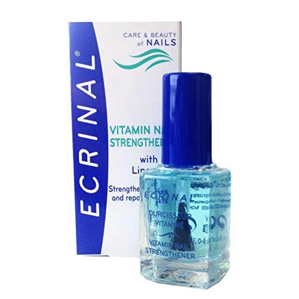 Ecrinal Clear & Shiny Nail Hardener 10ml