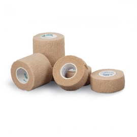 Dema Wrap Cohesive Bandage Coban (Regular, Beige)