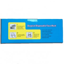 Disposable Surgical 3-ply Face mask Tie-on, Box of 50