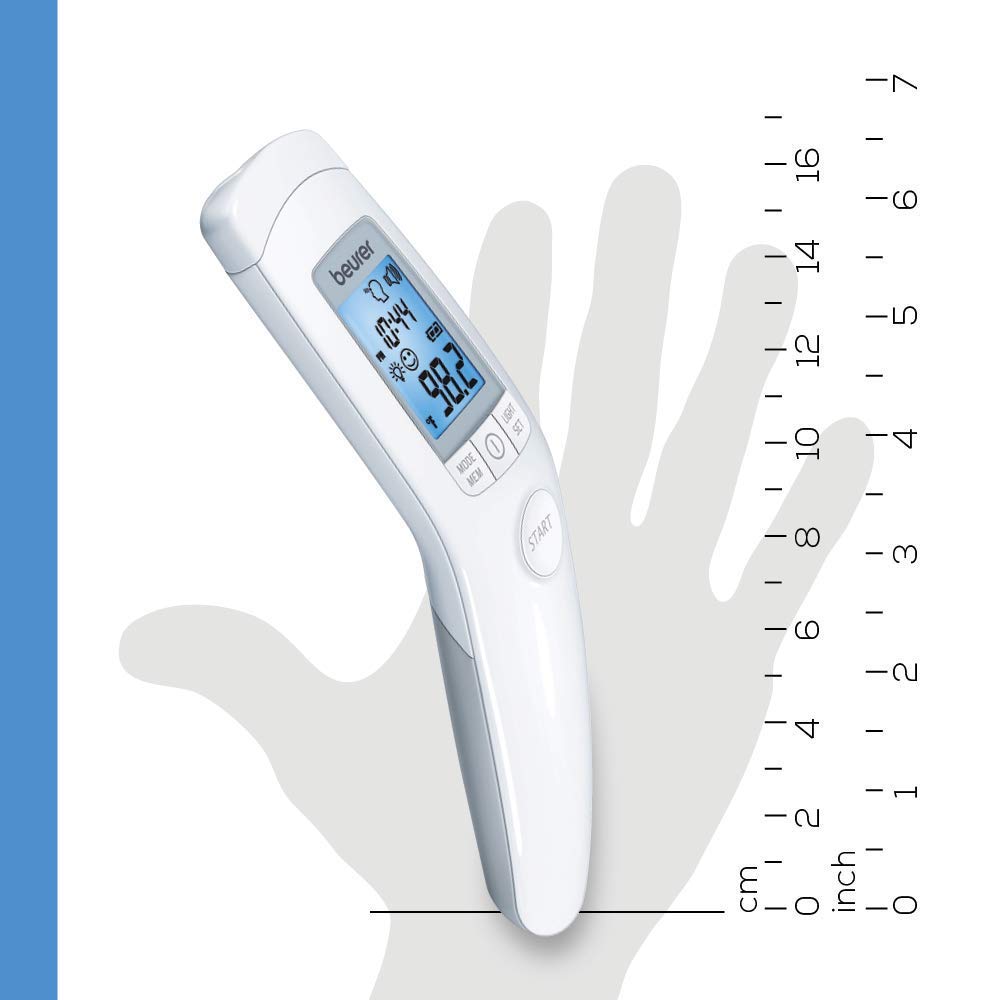 Beurer SR FT1 Contactless Forehead & Object High Accuracy Thermometer Home Monitoring Device
