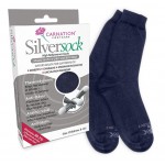 Carnation Footcare Diabetic Athlete's foot Silver Socks with X-Static Silver Fiber