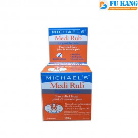 Michaels Medirub Pain Relief Medicated Rub 100g