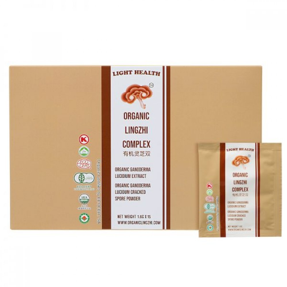 Organic Lingzhi Complex(15 ×1600 mg)