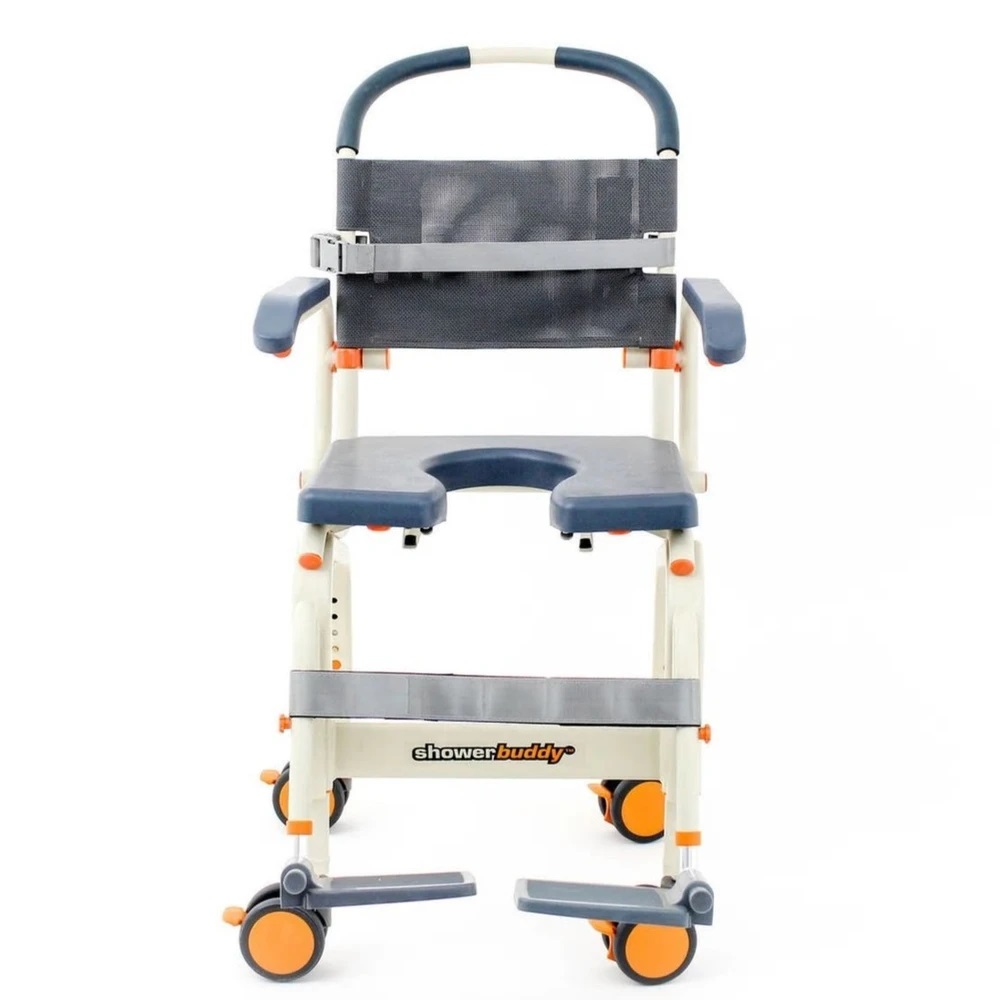 ShowerBuddy RollIn Buddy Lite Mobile Commode Fu Kang Healthcare Shop