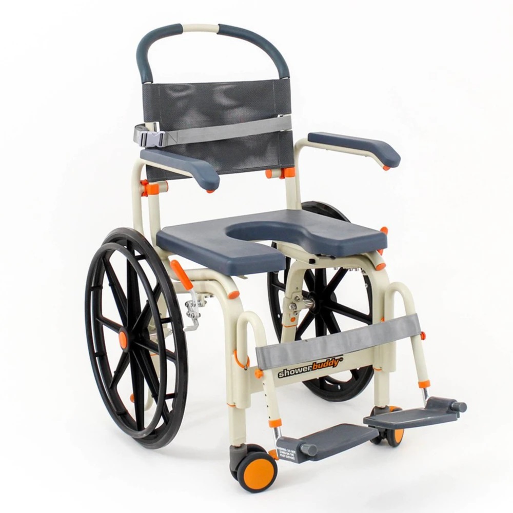 ShowerBuddy Roll-In Buddy Self-Propel Commode