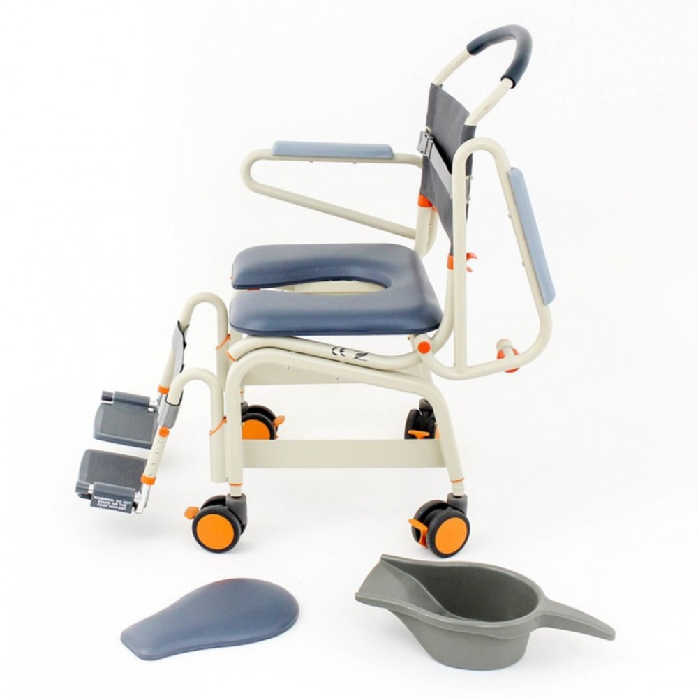 ShowerBuddy RollIn Buddy XL Bariatric Commode 22" Fu Kang Healthcare