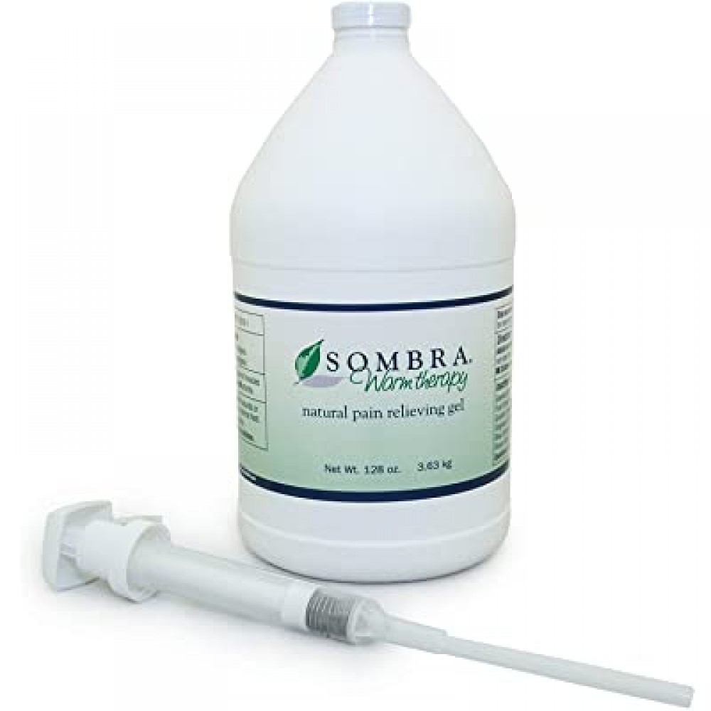 Sombra Warm Therapy Natural Pain Relieving Gel, One Gallon Fu Kang