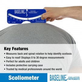 Baseline Plastic Scoliosis Meter Scoliometer
