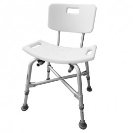 Height Adjustable Shower Chair Bath Stool