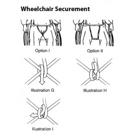 Skil-Care Cushion Slider Belt Wheelchair Pelvic Waist Restraint Strap