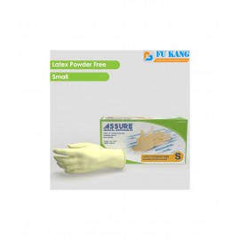 ASSURE Latex Examination Powder Free Glove (100PC/BOX)