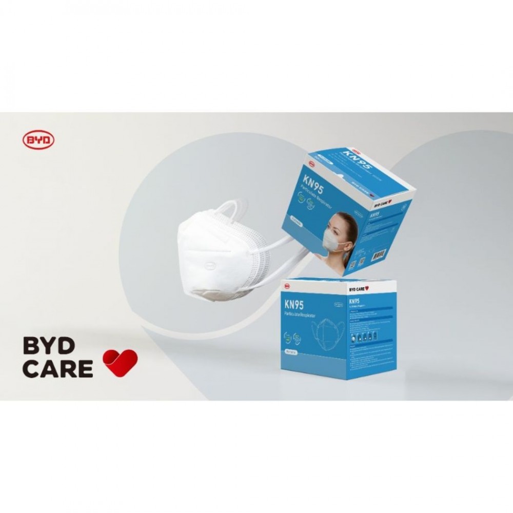 BYD KN95 Mask Particulate Respirator 50s Fu Kang Healthcare Shop Online