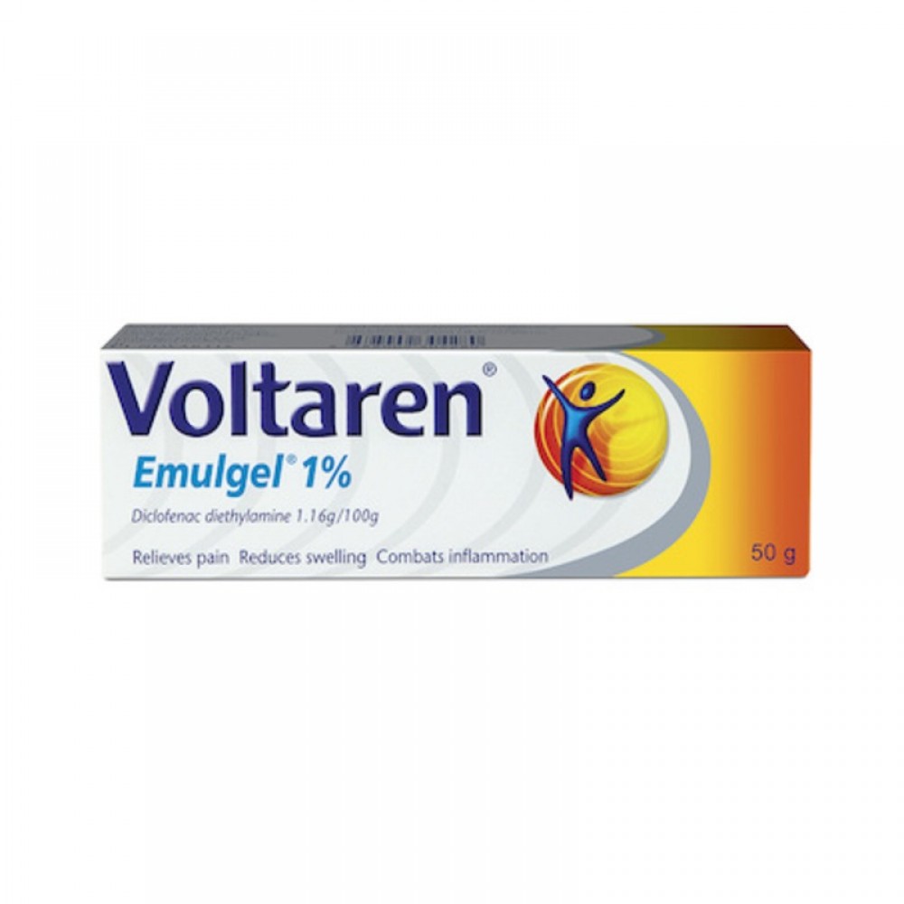 Voltaren Muscle Back and Joint Pain Relief EmulGel, 50g - Fu Kang  Healthcare Shop Online