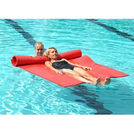 Airex Exercise Mat, Atlas, 79" x 49" x 0.6", Red