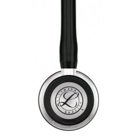3M Littmann Cardiology IV Stethoscope, Standard-Finish Chestpiece, Black Tube, Stainless Stem and Headset, 27 inch