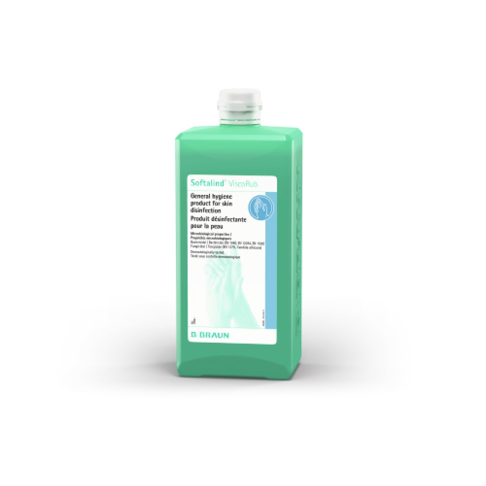 Softalind ViscoRub Hand Sanitizer Disinfectant Bottle 500ml