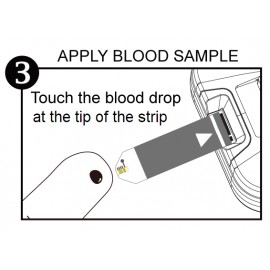 Blood Glucose Meter Test Strips (Easymax Glucometer)