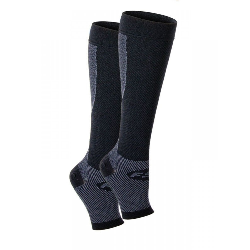 FS6+ Plus Foot & Calf Sleeve, Black (Pairs)