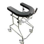 Forearm Padded Rollator, Rollator Walker For Gait Training with Forearm Support