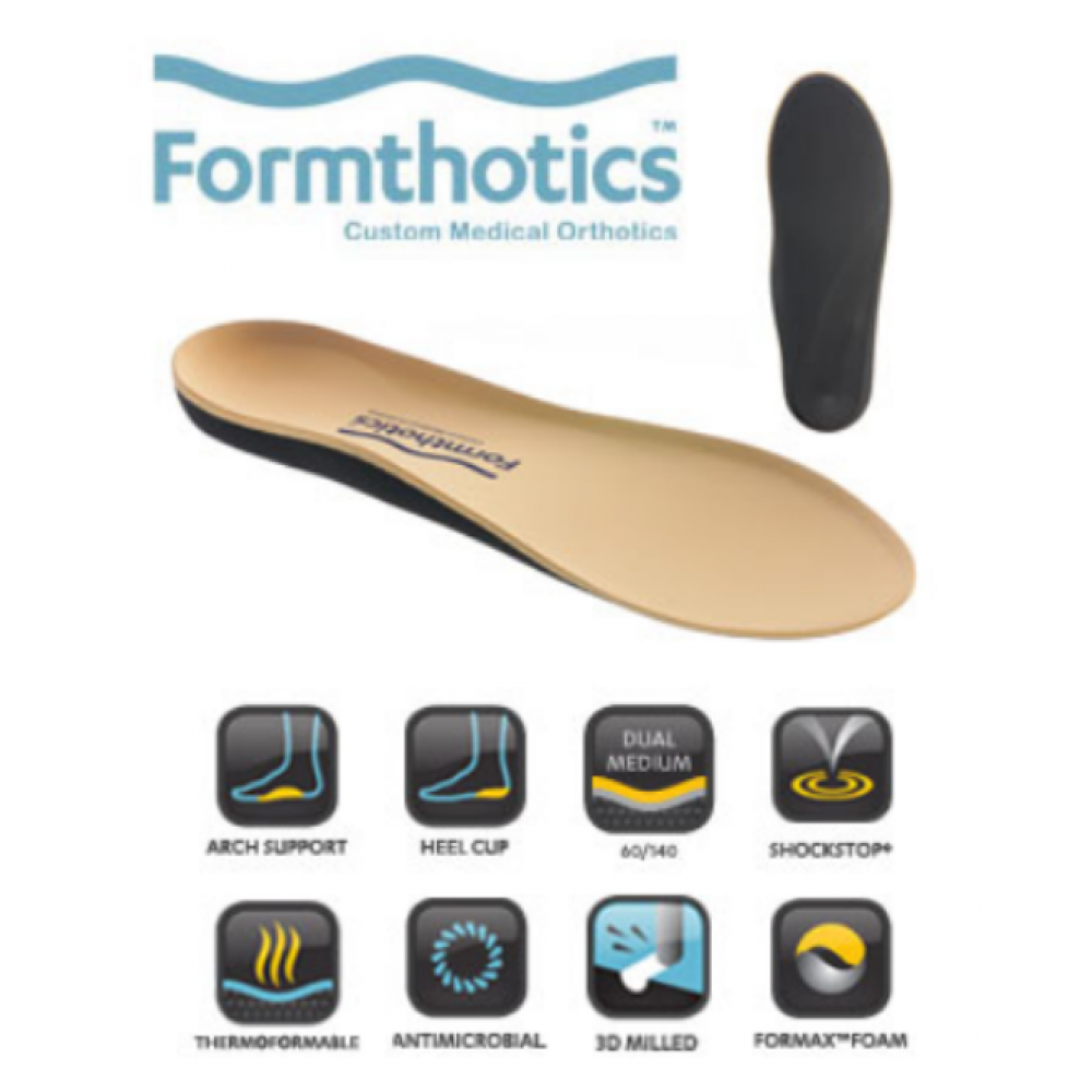 Formthotics 201 Full Length - Dual Density ShockStop Diabetic Insole
