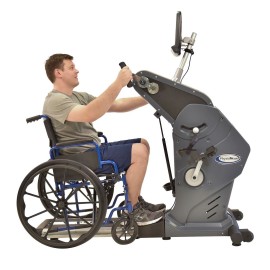 PhysioMax Independent Bi-Directional Upper Body Ergometer and Recumbent Bike all-in-one Total Body Trainer 