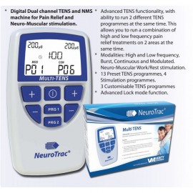 NeuroTrac MultiTENS, (TENS + NMES) Neuromuscular Electrical Stimulation EMS Unit