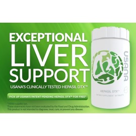USANA Hepasil DTX Liver Detoxification Supplement (84 tablets)