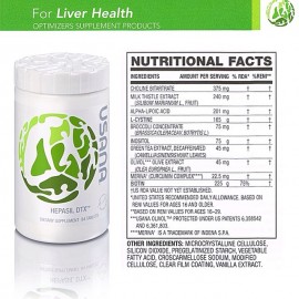 USANA Hepasil DTX Liver Detoxification Supplement (84 tablets)