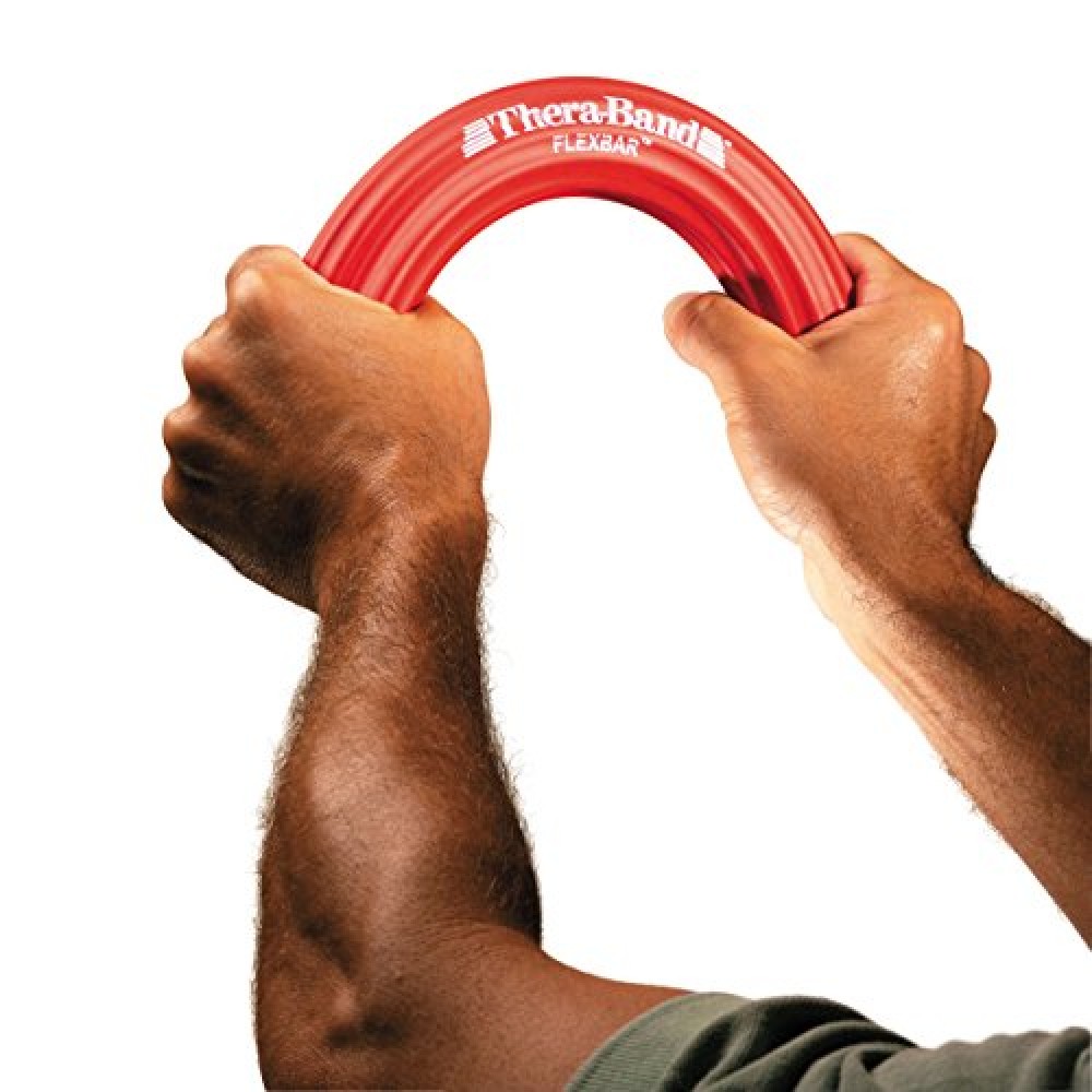 Thera-band Flexbar - Flexbar - Tennis Elbow Bar - Latex Band for Tennis ...