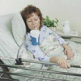 Ableware Bedside Adjustable Beverage Holder 