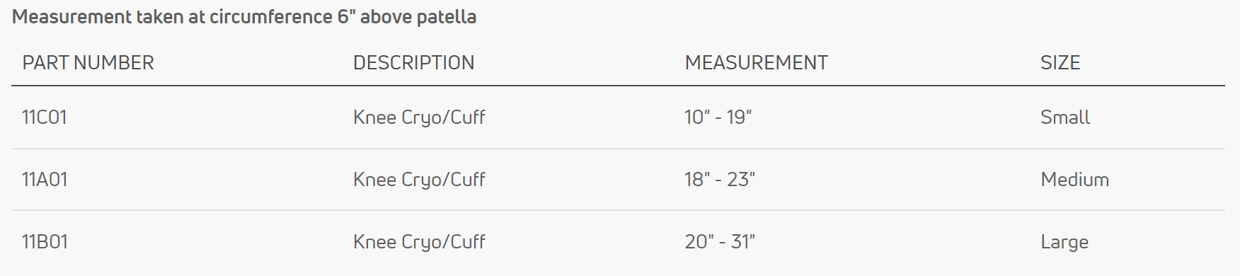 Aircast Cryo Cuff - Knee Cryo Cuff - Cryocuff for Knee - Cold Therapy ...